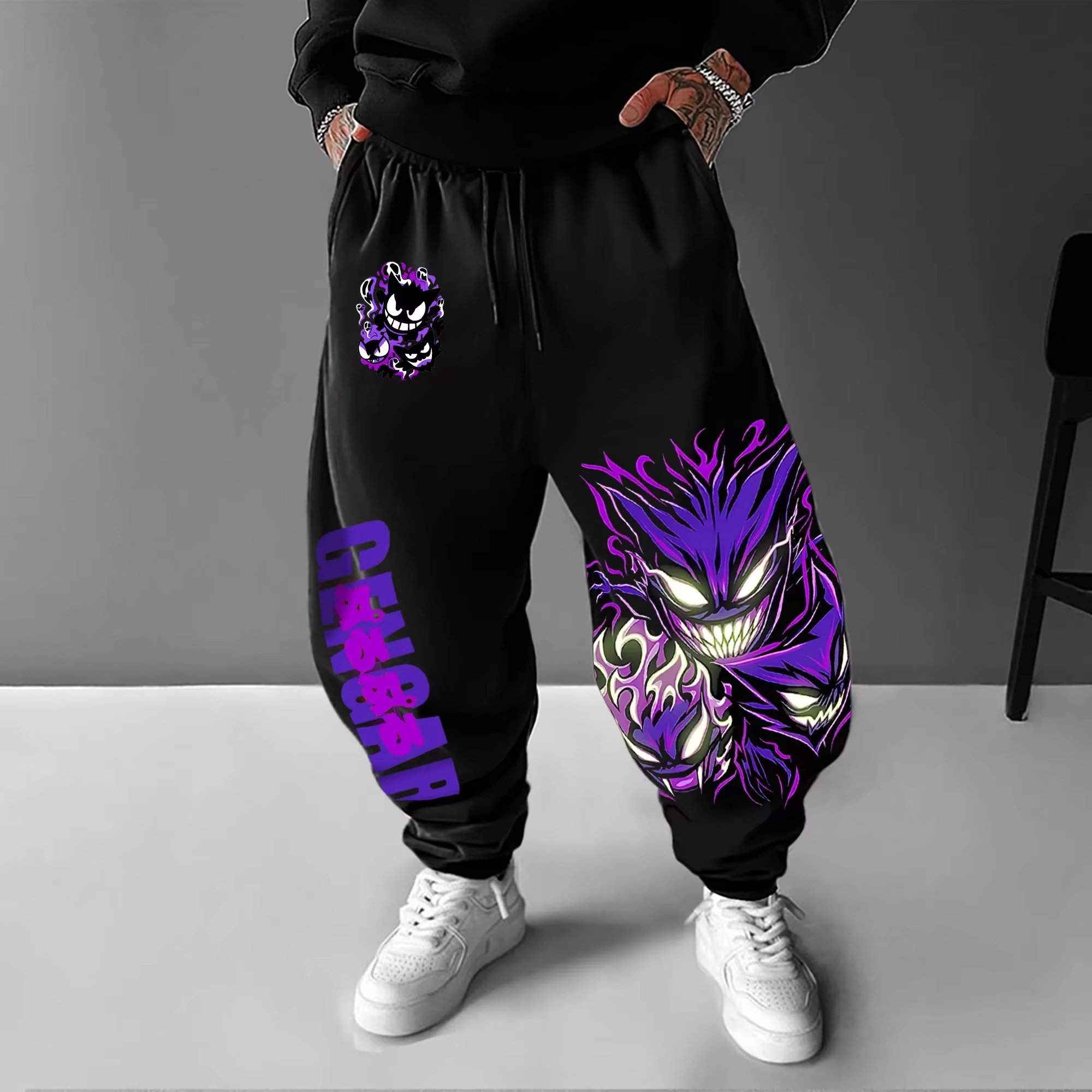 Y2K 2026 Pokemon Gengar Cotton - Women Shoes Joggers 리뷰 및 가격