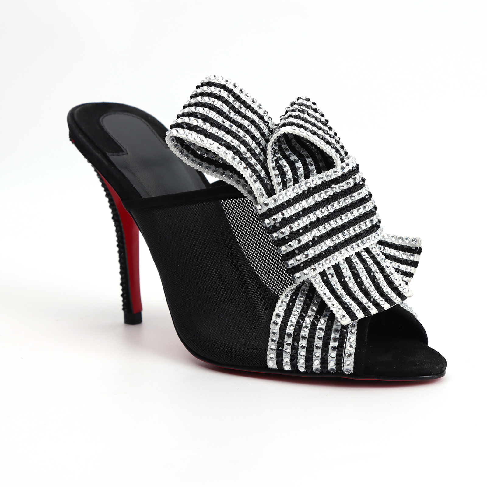 Women's Open Toe Mesh Mule Hee - Women'S Shoes Red Bottoms 리뷰 및 가격