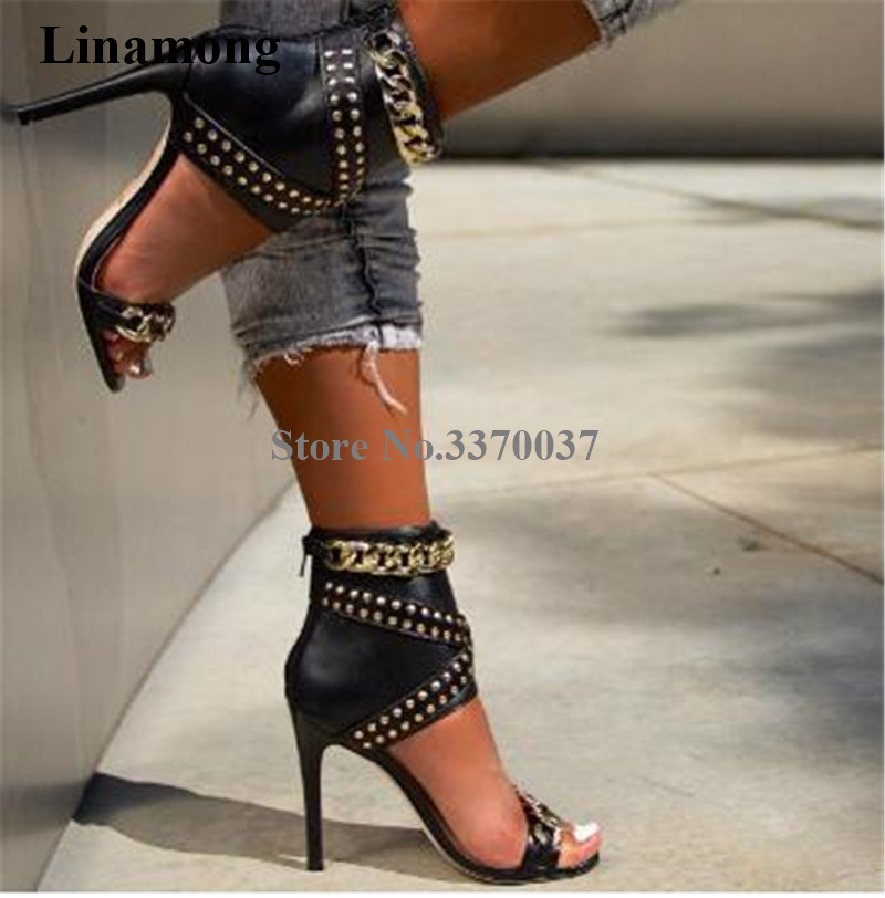 Western Fashion Women Open Toe - Gold Chain Sandal 리뷰 및 가격