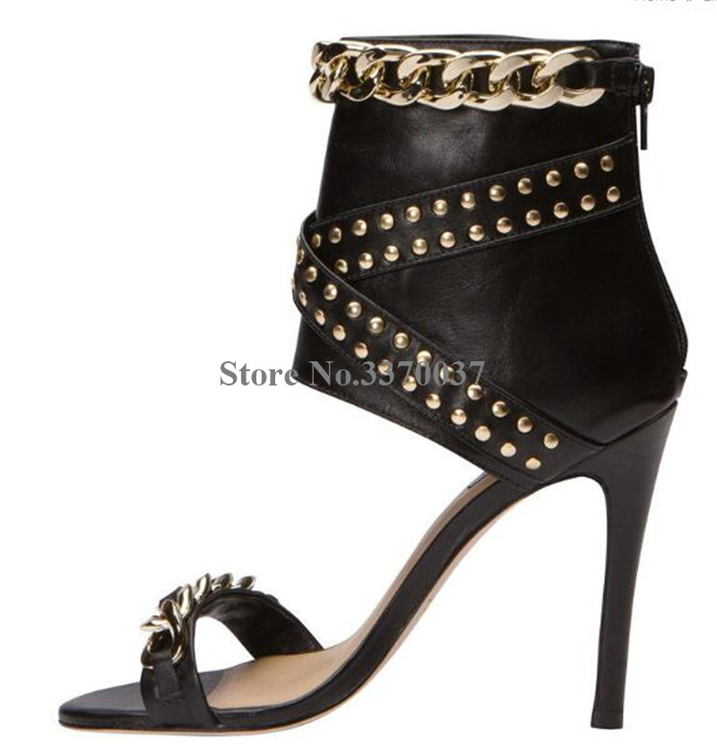 Western Fashion Women Open Toe - Gold Chain Sandal 리뷰 및 가격