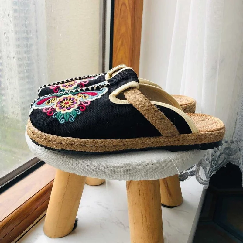 2024 Women Casual Linen Handma - Women'S Shoes Vegan 리뷰 및 가격