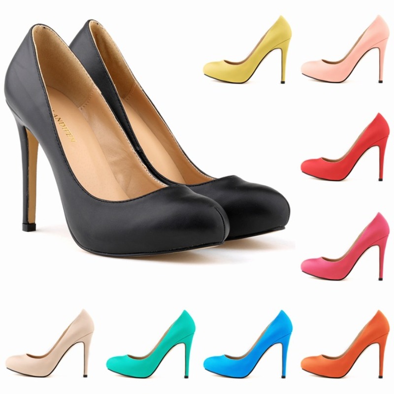 Large Size 42 Women Pumps Thin - Court Heel Pointed 리뷰 및 가격