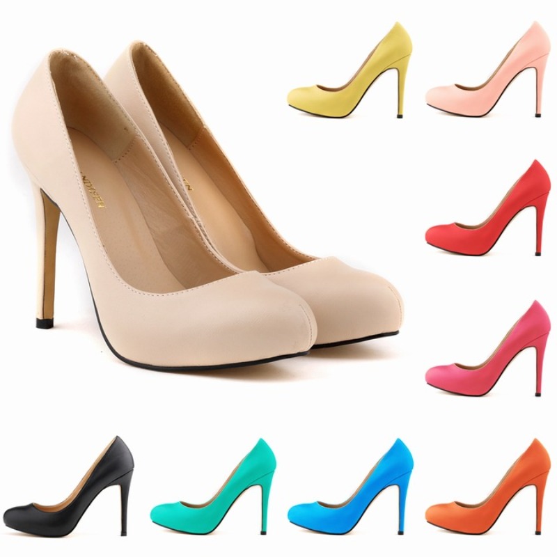 Large Size 42 Women Pumps Thin - Court Heel Pointed 리뷰 및 가격