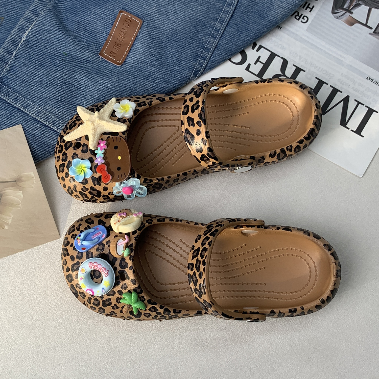 Cute Cartoon Hello Kitty Beach - Women'S Shoes Clogs 리뷰 및 가격