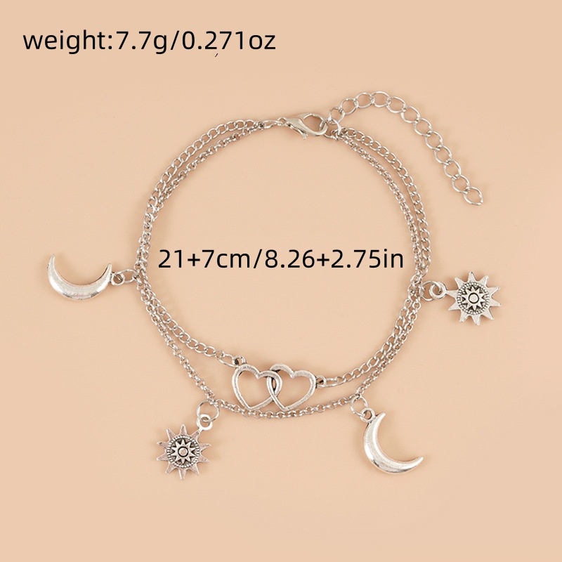 2025 Two layer Chain Heart sha - Gold Chain Sandal 리뷰 및 가격