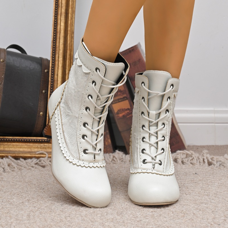 Women Closed Toe Med Heel Lace - Court Heel Pointed 리뷰 및 가격