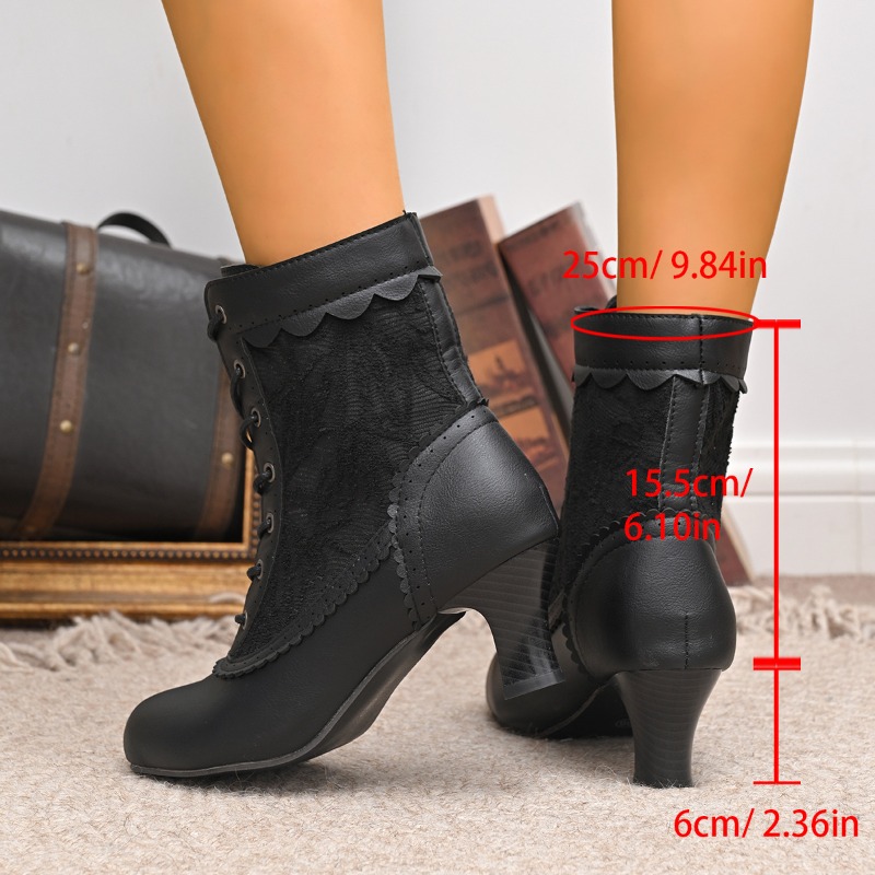 Women Closed Toe Med Heel Lace - Court Heel Pointed 리뷰 및 가격