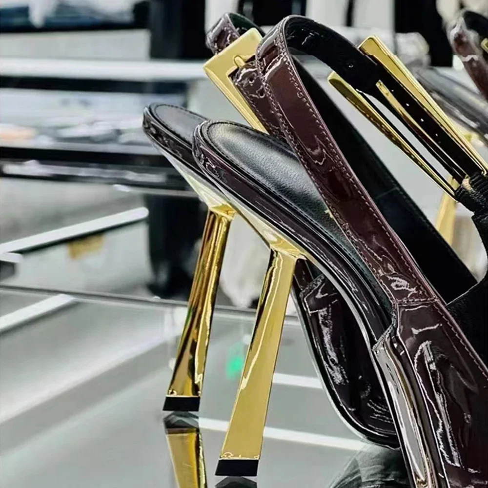 New Autumn 2024 Square Toe Sli - Women Shoes Ysl 리뷰 및 가격