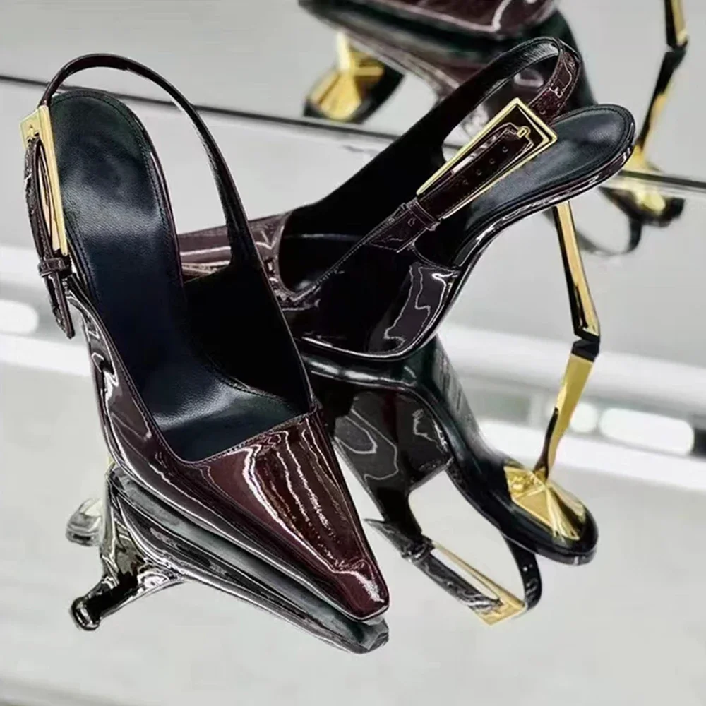 New Autumn 2024 Square Toe Sli - Women Shoes Ysl 리뷰 및 가격