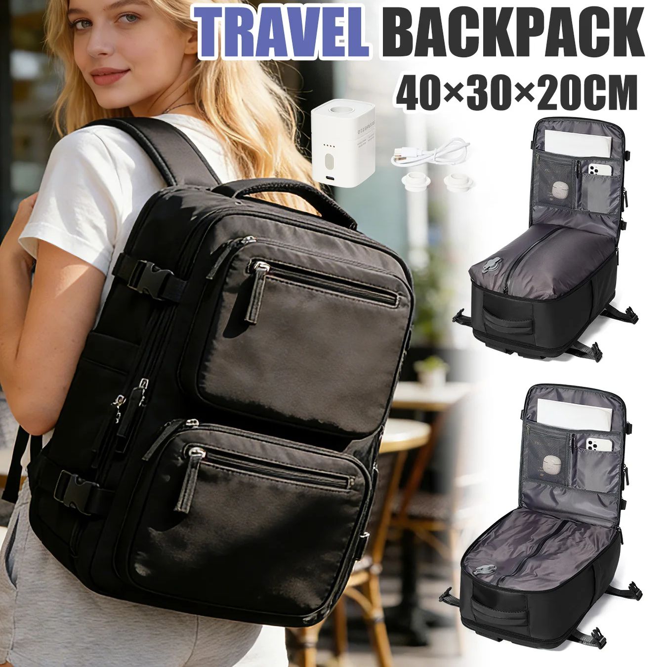 Women Backpack Vacuum Backpack - Women Shoes Zipper 리뷰 및 가격