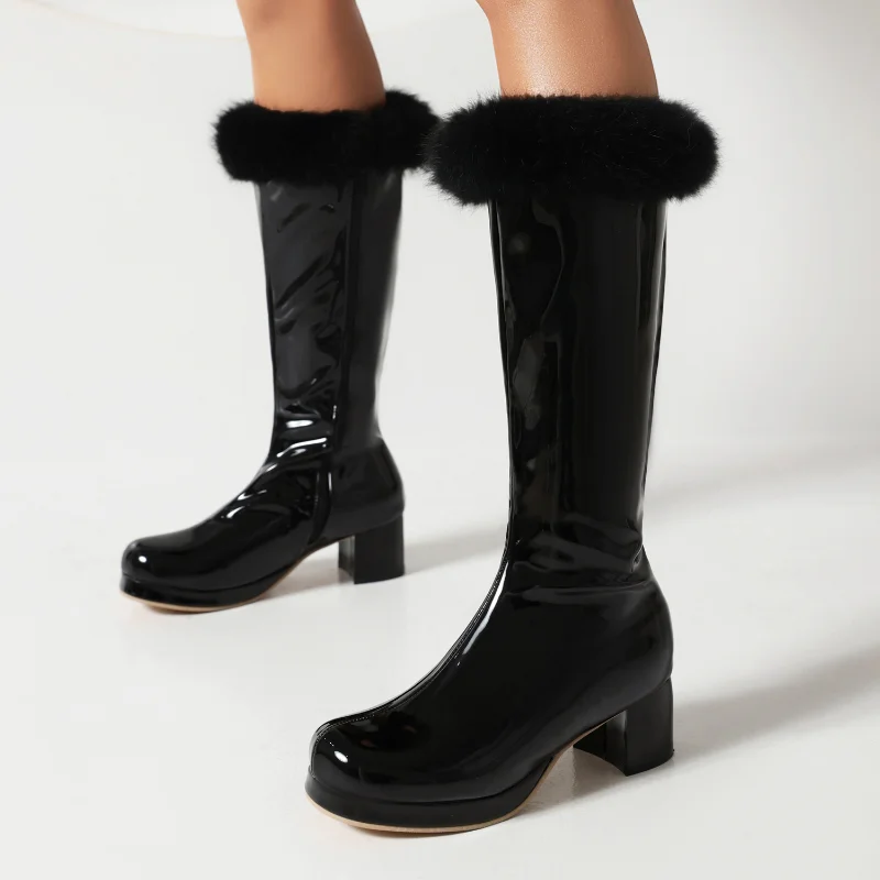2025 Sweet Style Rabbit Fur Ca - Women Shoes Kinds 리뷰 및 가격