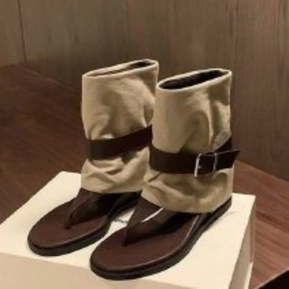 Vintage Color Block Toe Ring S - Suede Ankle Boot 리뷰 및 가격
