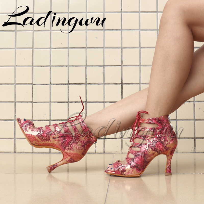 Ladingwu Latin Boots Soft Bott - Women'S Shoes Red Bottoms 리뷰 및 가격