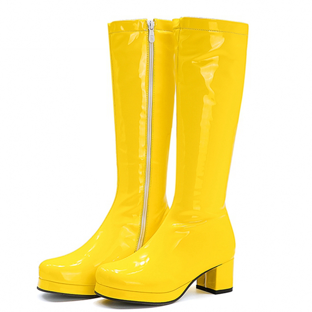 REAVE CAT Autumn Sweet Knee-Hi - Women'S Shoes Yellow 리뷰 및 가격