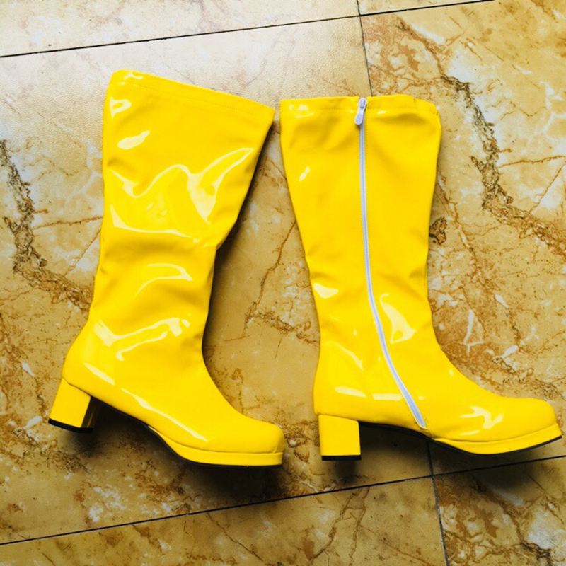 REAVE CAT Autumn Sweet Knee-Hi - Women'S Shoes Yellow 리뷰 및 가격